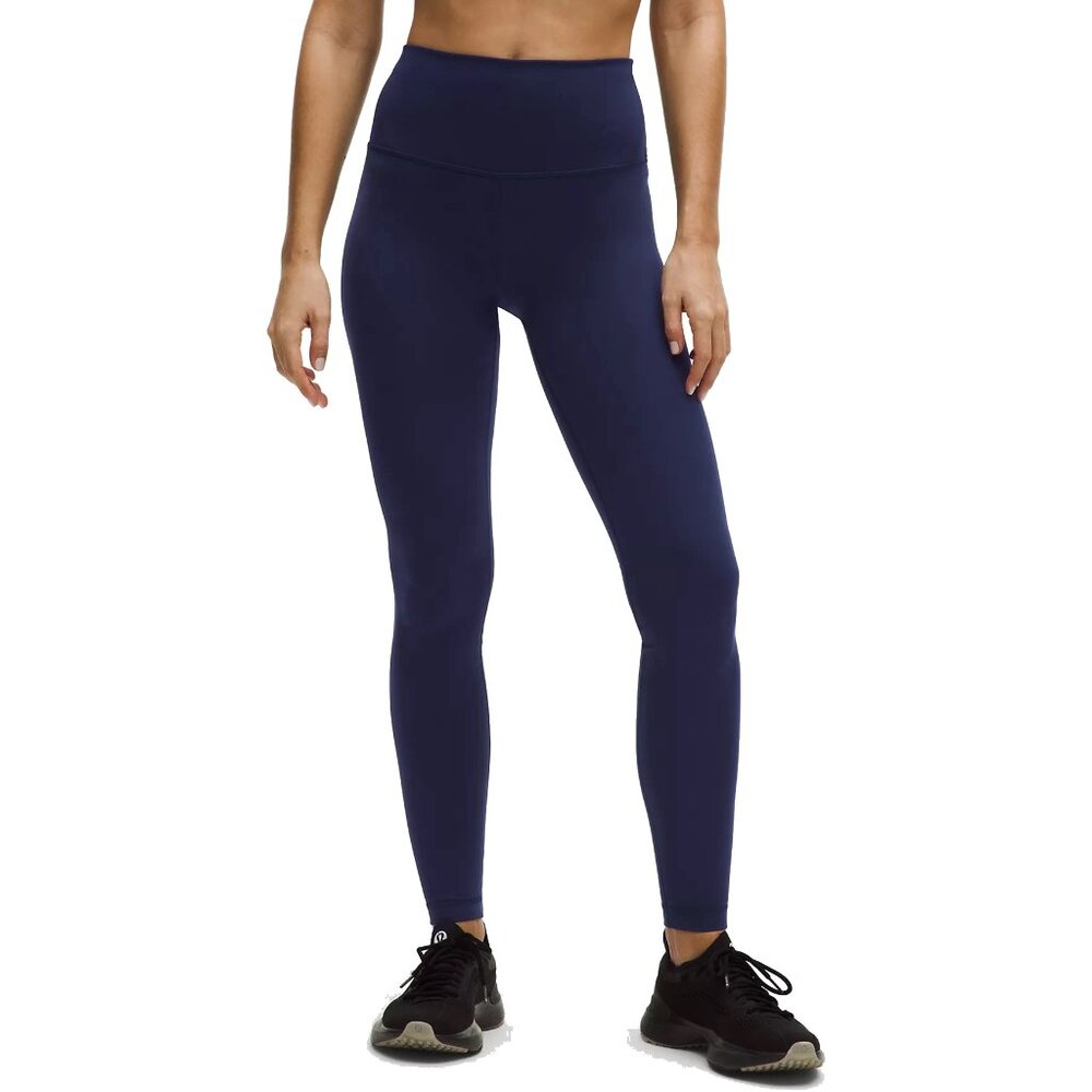 Lululemon 'Wunder' Blue Train High-Rise Tight 28" Size 8